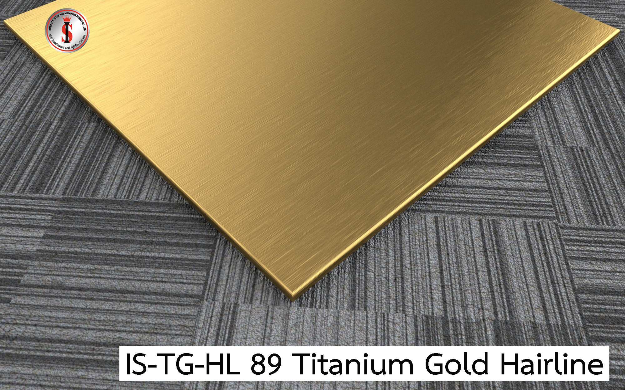 IS-TG-HL 89 Titanium Gold Hairline