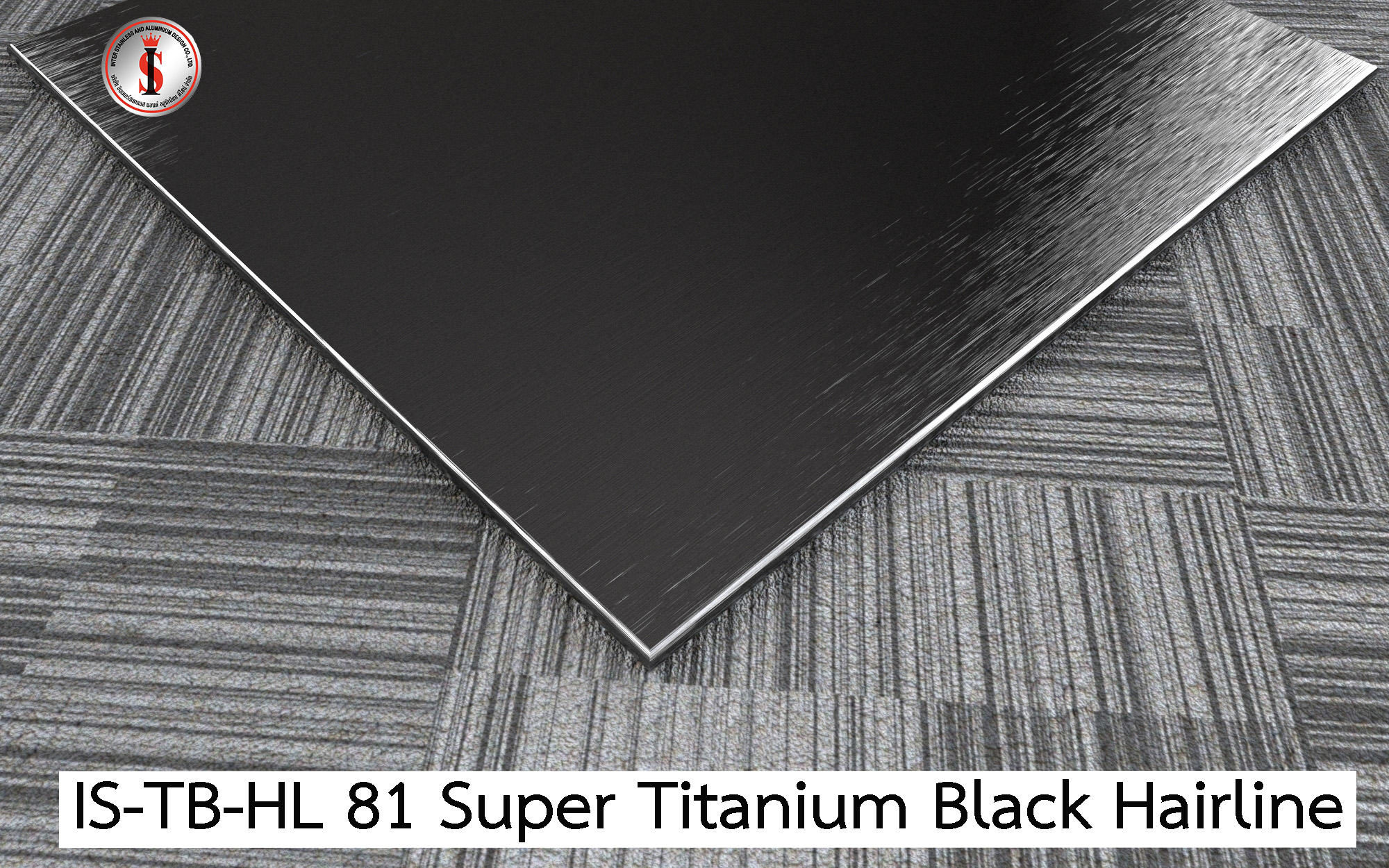 IS-TB-HL 81 Super Titanium Black Hairline