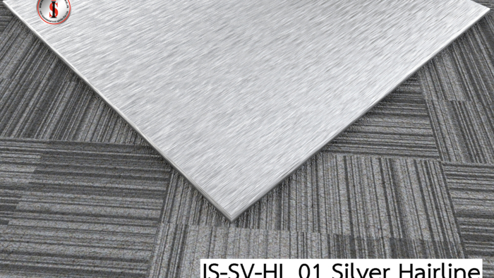 IS-SV-HL 01 Silver Hairline