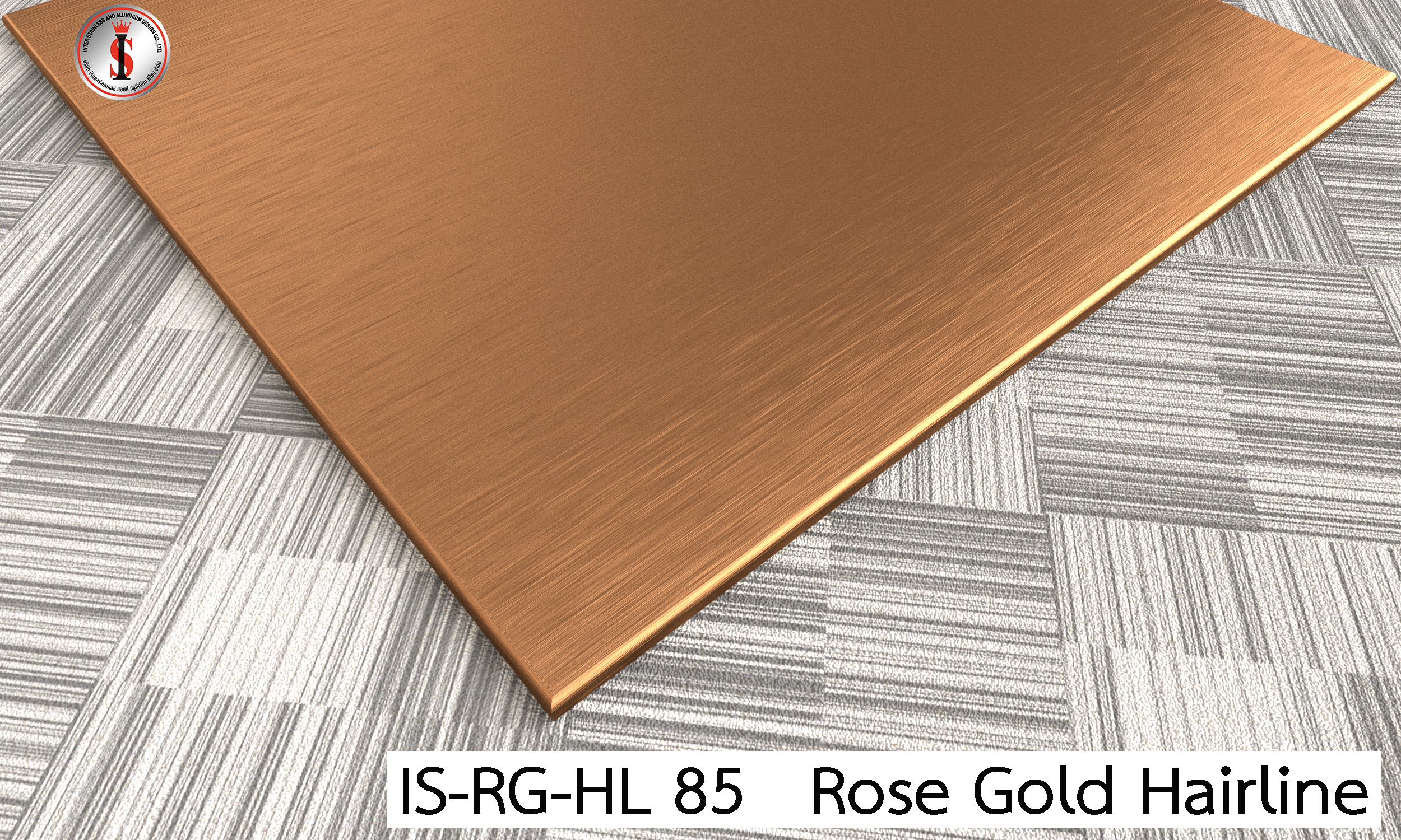 IS-RG-HL 85 Rose Gold Hairline