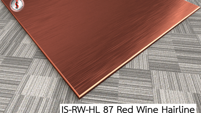 IS-RW-HL 87 Red Wine Hairline